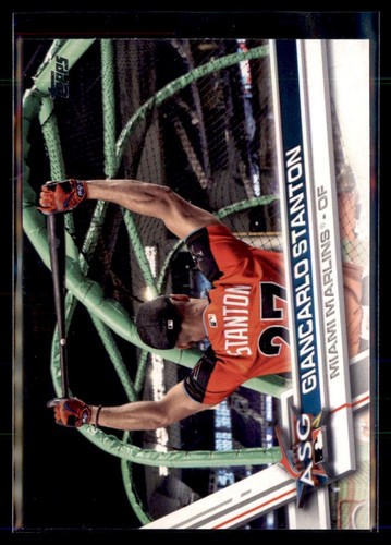 2017 topps giancarlo - sp,