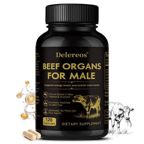 Delereos grass fed beef organs - beef,