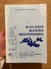 BIOLOGIA MARINA MEDITERRANEA -Vol 1-fasc 2 -1994- Atti seminario sforzo di pesca
