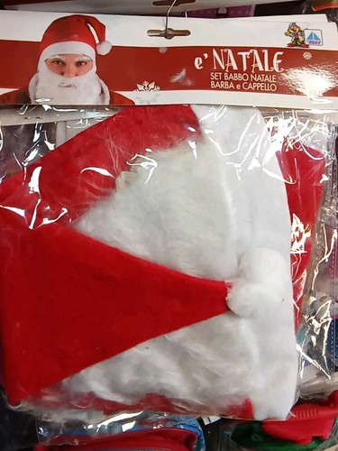 Cappello babbo natale con - babbo,