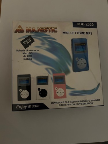 Mini lettore mp3 sdb - lettore,