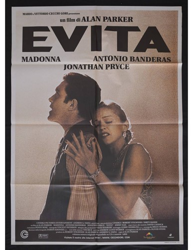 Manifesto evita madonna - manifesto,