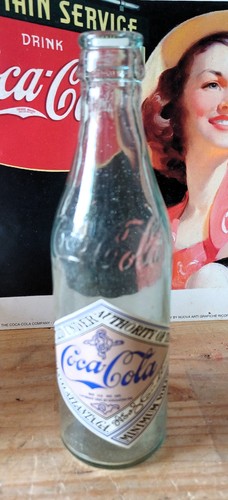 Bottiglia vintage coca cola - coca,