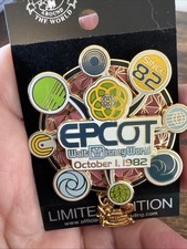 Spilla pendente Disney WDW Dave Smith collezione Spinner l'apertura di Epcotle 2000