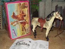 Big Jim Karl May Winnetou / Barbie - cavallo DALLAS - muffa + IMBALLO ORIGINALE Horse 3466