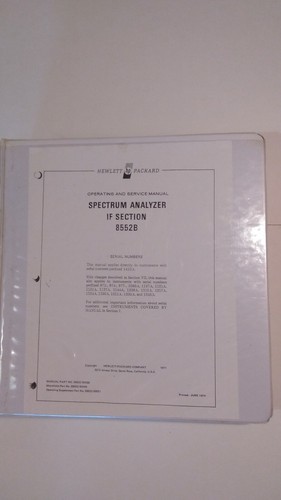8552b spec se sect - hp, spec.