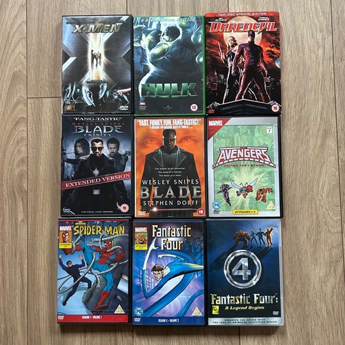 Marvel dvds bundle - dvds,