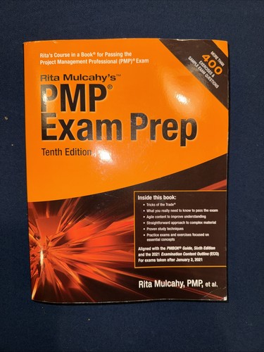 Rita mulcahy pmp exam prep - pmp,