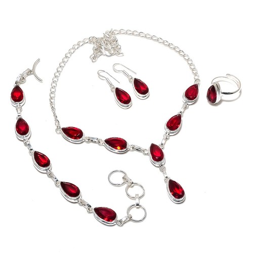 Set gioielli forma pera - a,