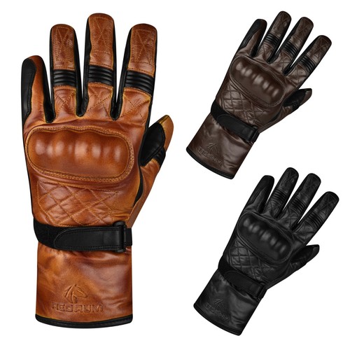 Guanti moto pelle redrum - pelle,