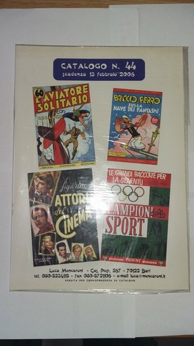 Catalogo album fumetti - e, n°