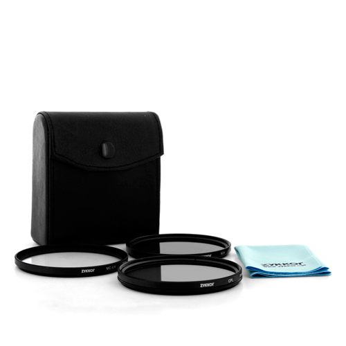 Kit filtro obiettivo - 62mm, cpl