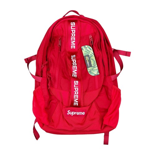 Zaino supreme fw22 box rosso - supreme,