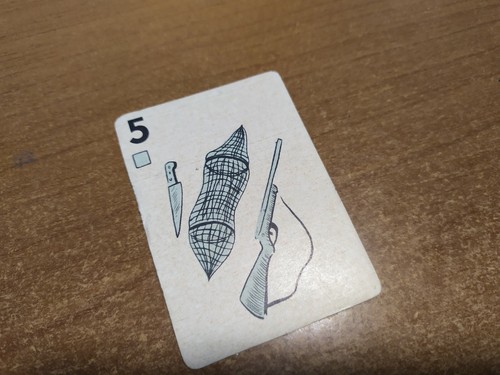 Carta attrezzi caccia - carta, 5