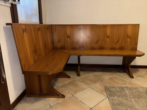 Panca angolare legno - in,