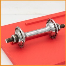 BIANCHI VINTAGE FRONT HUB SPORT BIKE 36H BRIVIO OLD STEEL 50S BICYCLE TOURING 36