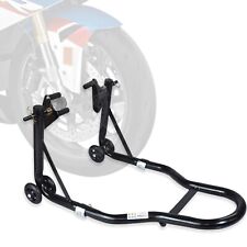 ALZA MOTO ANTERIORE CAVALLETTO PISTA BOX GARAGE NERO METALLO NAKED SUPER BIKE