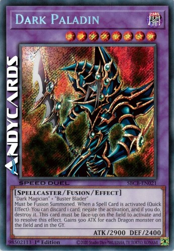 Dark paladin - (speed, duel)