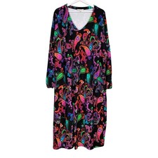 Abito Sahara con orlo a bolla