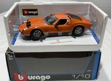 Burago lamborghini miura - burago, 1:18