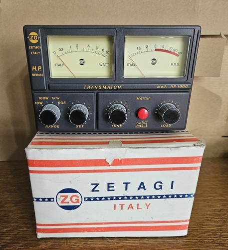 Zetagi 1000 swr pwr - pwr, ros