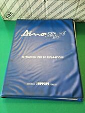 FERRARI DINO 308 GT4 ISTRUZIONI PER LA RIPARAZIONE MANUALE EDIZIONE 1975
