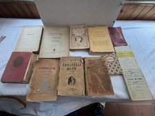 Lotto Di 12 Libri Antichi Dal