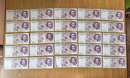 Lotto banconote lire - lotto,