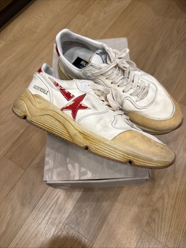 Golden goose running sole - golden,