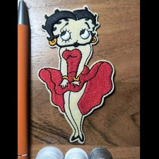 Betty Boop Patch Cute Marilyn