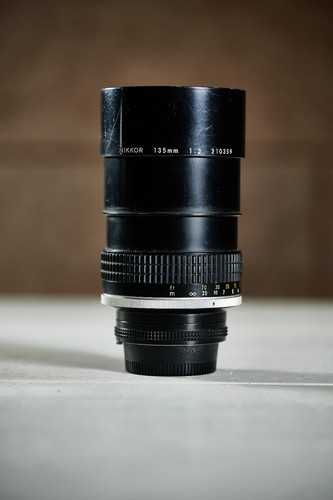 Nikon nikkor 135mm ais - 135mm,