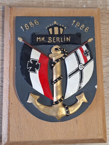 Targa marina berlino 1886 - targa, mk.