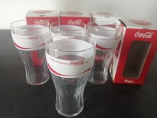 4 X Bicchiere Coca-Cola #CondividiunaCocacola Vetro Vintage