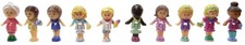 Dieci 10 figurine Polly Pocket