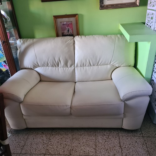 Divano pelle posti pari - 2,