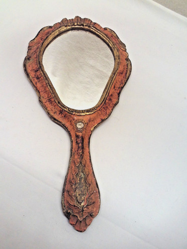 Specchio mano fiorentino - specchio,