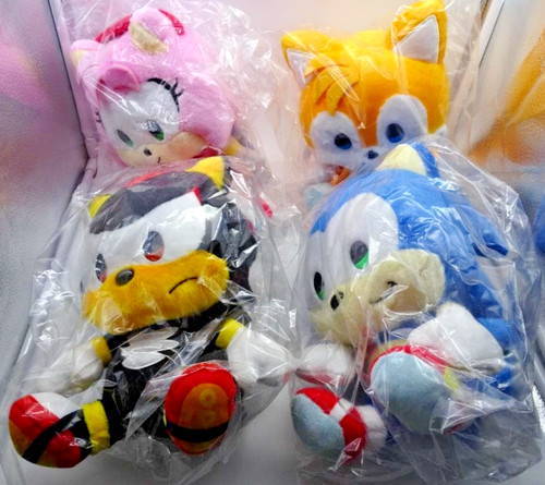 Set peluche sonic - 4, &