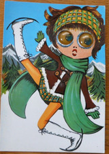 CARTOLINA OCCHI SEMOVIBILI