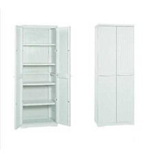 Armadio Rattan Pvc In  Resina