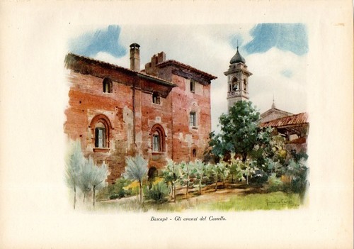 Stampa antica bascape - stampa, il