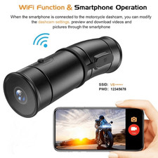 Casco Moto Dash Cam WiFi