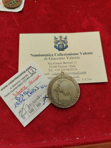 Medaglia congresso dante - medaglia,