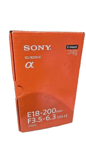Sony 200mm sel18200 - sony,