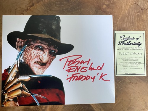 Foto firmata robert englund - foto,