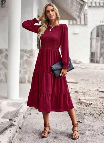Vestito abito elegante - vestito, lungo