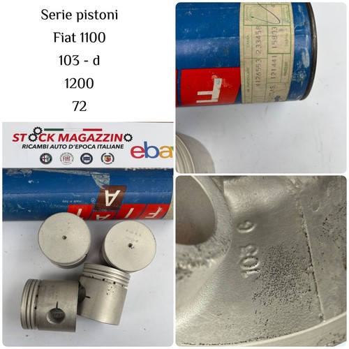 Serie pistoni nudi fiat - serie,