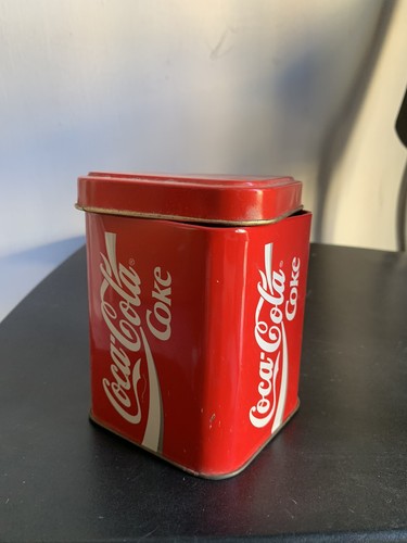Coca cola scatola latta - coca,