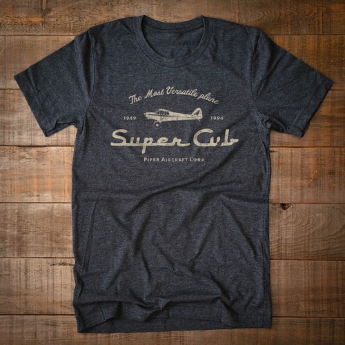 Shirt piper super cub - pa, 18
