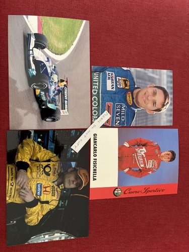 Cartolina giancarlo fisichella - cartolina,