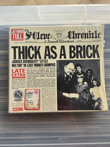Jethro tull thick as a - –,